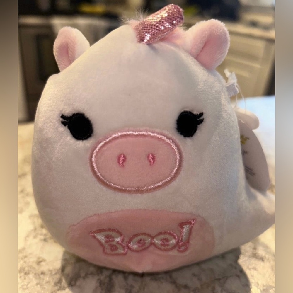 Zoeyana the ghost unicorn squishmallow 5" Stuffed Plush NWT